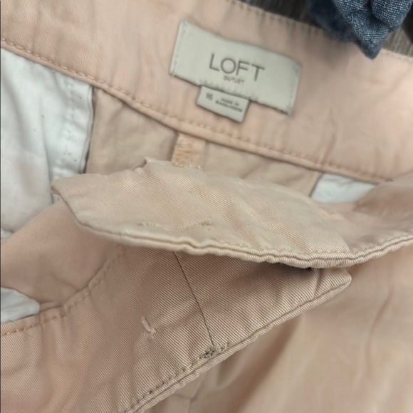 LOFT Blue and Pink Women's Shorts - Picture 5 of 5